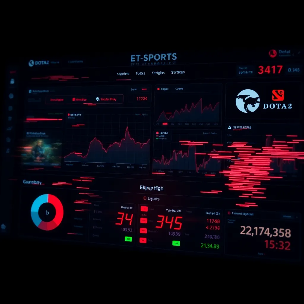 라이브 e스포츠 베팅의 실시간 데이터 왜곡 문제